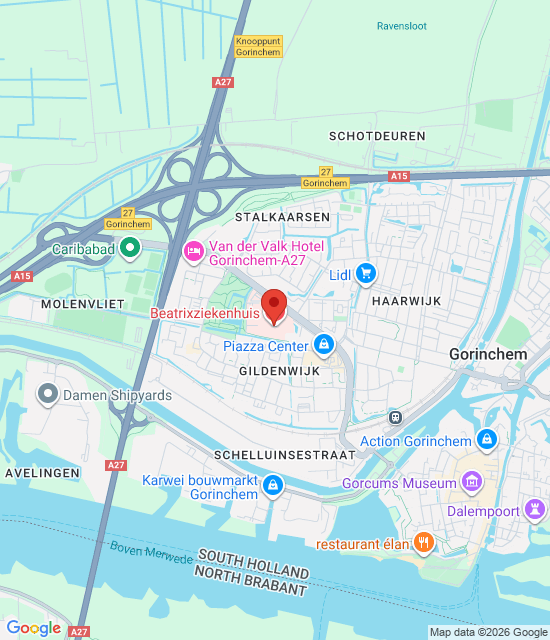 Google maps afbeelding voor Huisartsenspoedpost Gorinchem