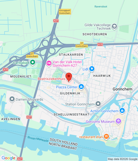 Google maps afbeelding voor Huisartsenspoedpost Gorinchem