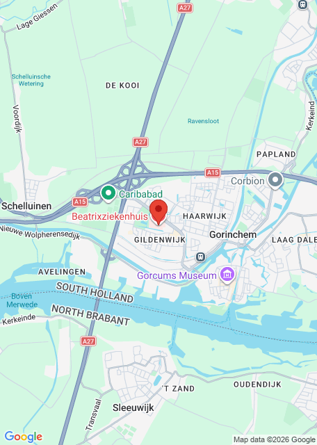 Google maps afbeelding voor Huisartsenspoedpost Gorinchem