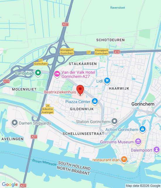 Google maps afbeelding voor Huisartsenspoedpost Gorinchem