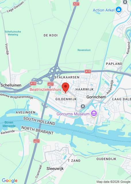 Google maps afbeelding voor Huisartsenspoedpost Gorinchem